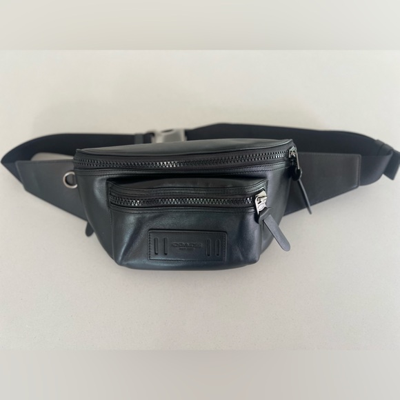 COACH Terrain Belt Leather Fanny Pack / Bumbag - Picture 1 of 13